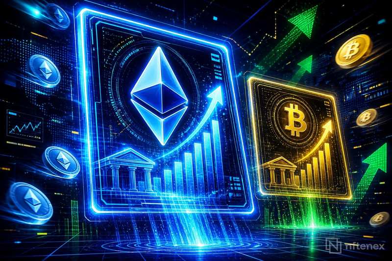 ETF-y na Ethereum przyciągnęły 713 mln USD w tygodniowych napływach, zmniejszając dystans do 884 mln USD ETF-ów na Bitcoin