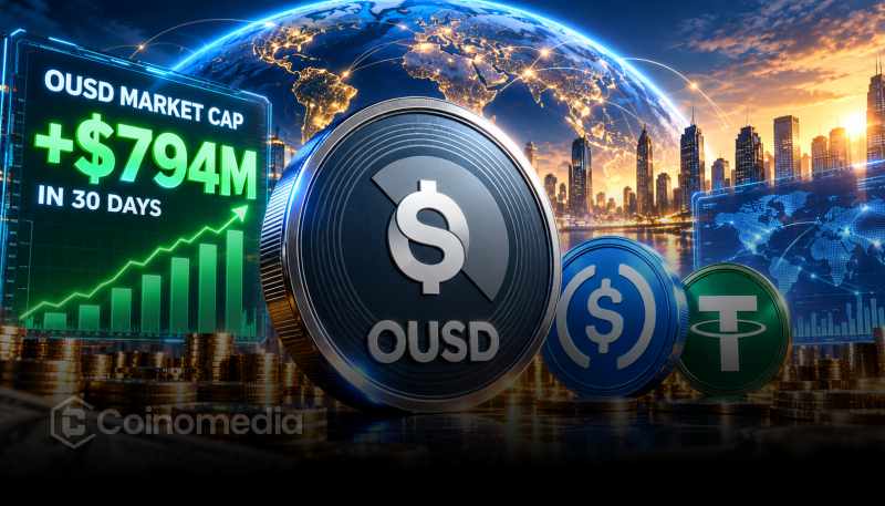 Open Standards OUSD führt das Stablecoin-Marktkapitalisierungswachstum mit einem Zuwachs von 794 Millionen Dollar in 30 Tagen an