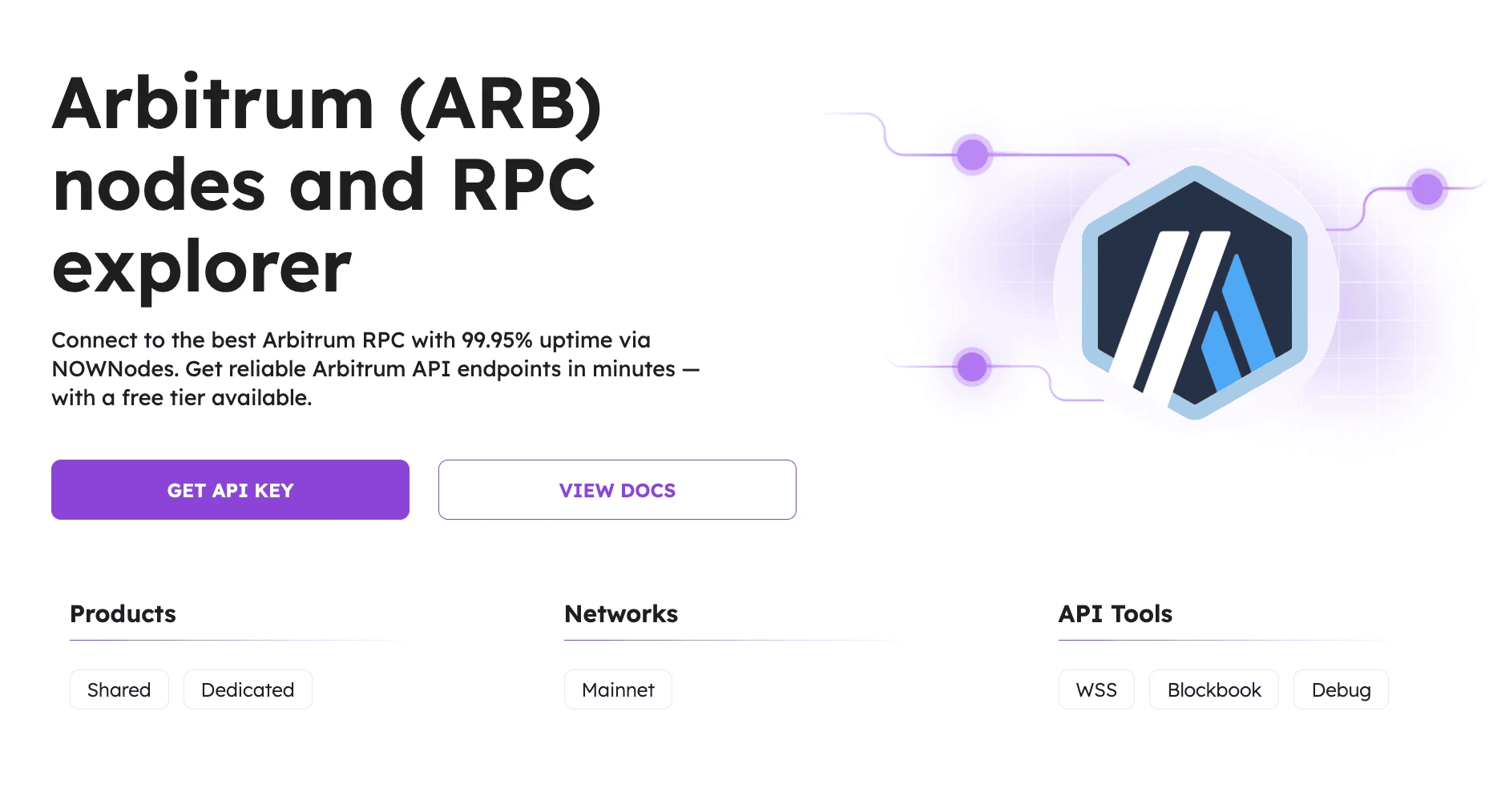 Los 5 mejores proveedores de RPC de Arbitrum en 2026: comparación entre NOWNodes, Alchemy, Infura, QuickNode y Ankr