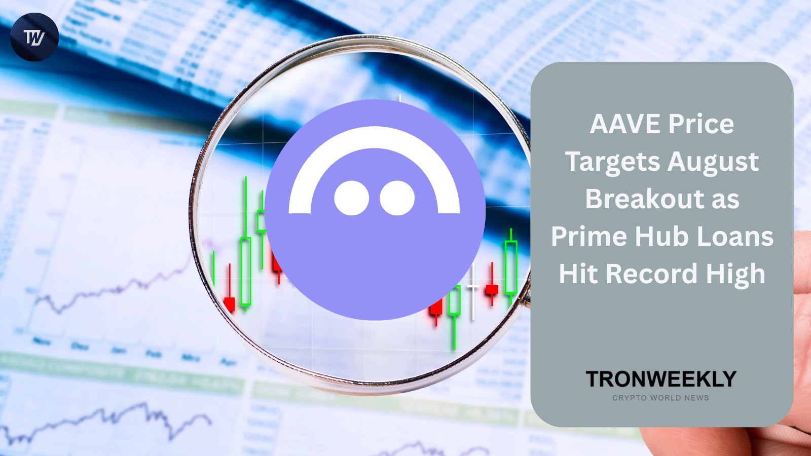 AAVE konsolidiert, während aktive Kredite im Aave V4 Prime Hub Rekordhoch erreichen