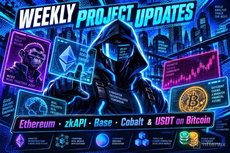 Недельные обновления проектов: zkAPI Ethereum, Cobalt на Base и USDT на Bitcoin