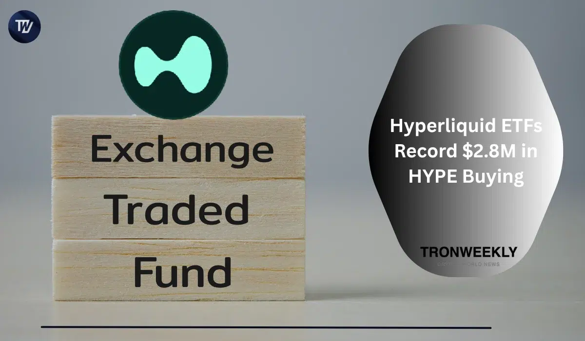 Hyperliquid-ETFs verzeichnen HYPE-Käufe in Höhe von 2,8 Millionen US-Dollar, Arkham-Daten zeigen keine Fondsverkäufe
