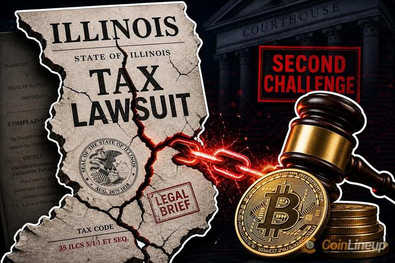 Illinois' 0,2-%-Kryptosteuer sieht sich zweiter Branchenklage gegenüber