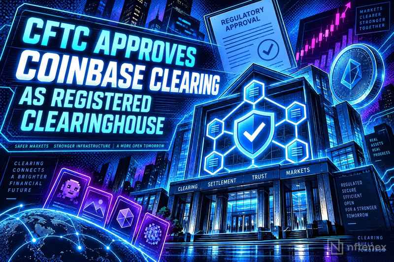 La CFTC approva Coinbase Clearing come camera di compensazione registrata