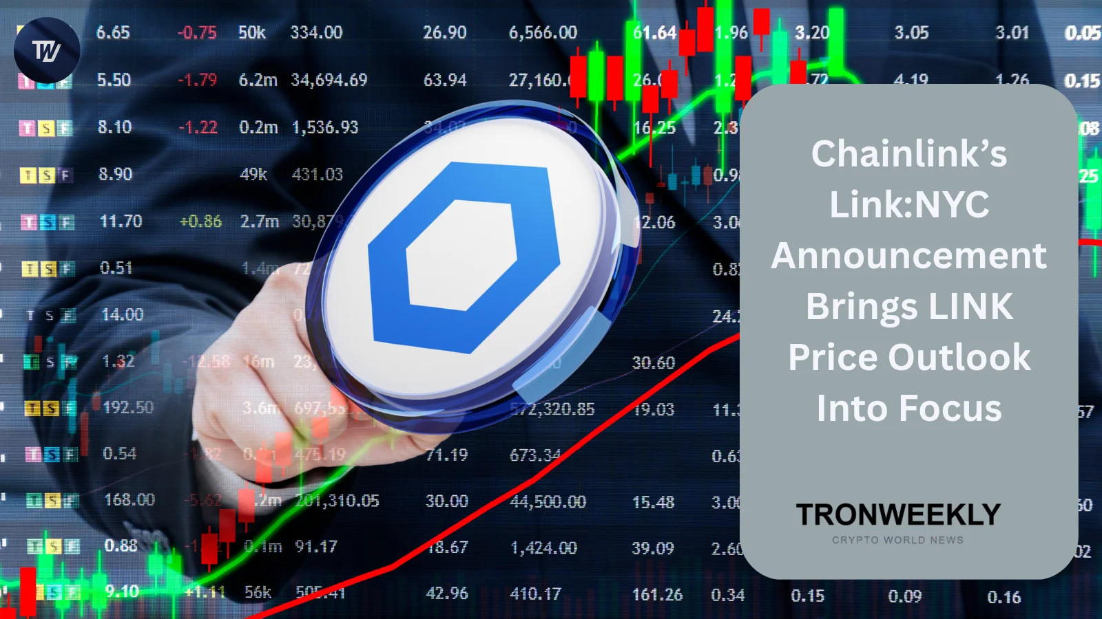 Анонс Link:NYC от Chainlink привлекает внимание к прогнозу по цене LINK