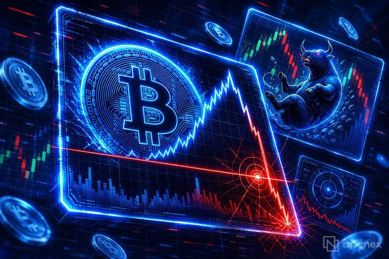 Alphractal указала на уровень $57,000 как точку, где лонги с плечом по Bitcoin рискуют столкнуться с массовой волной ликвидаций