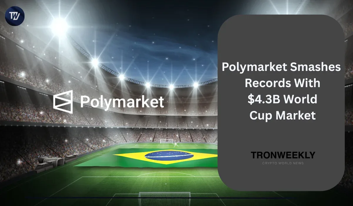 Polymarket Sets Record With $4.3 Billion World Cup Winner Market on Polygon