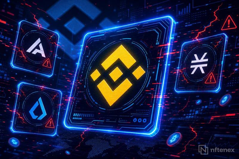 Binance 将 ACX、LSK 和 STX 加入监控标签名单