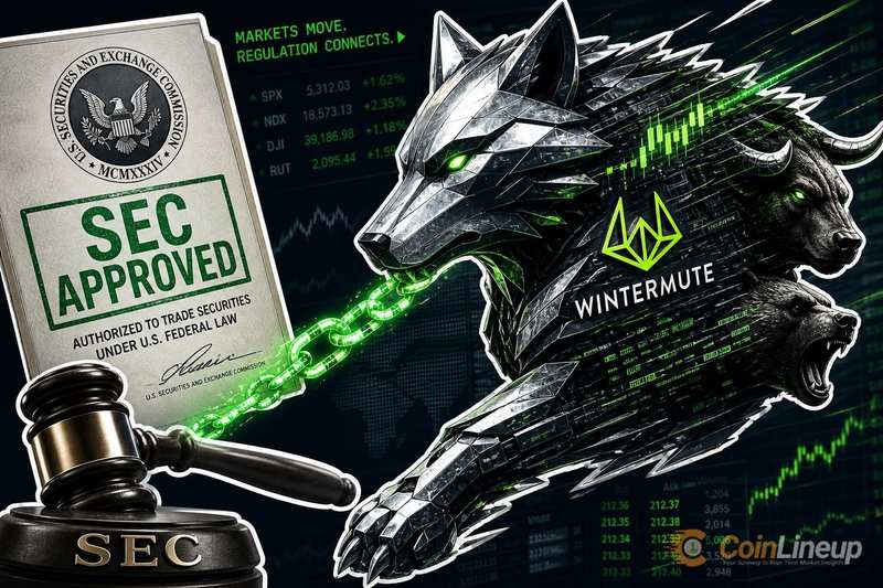 Wintermute Lanza Bróker-Corredor Registrado en EE.UU. y se Expande Hacia Mercados Bursátiles Regulados