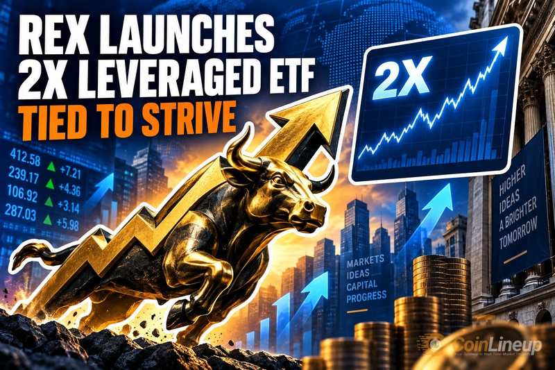 REX запускает ETF с плечом 2x, привязанный к биткойн-казначейской компании Strive