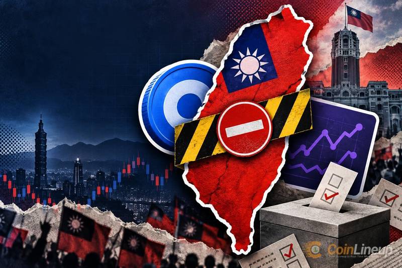 Тайвань заблокировал сайты Coinbase и Kalshi из-за ставок на выборы