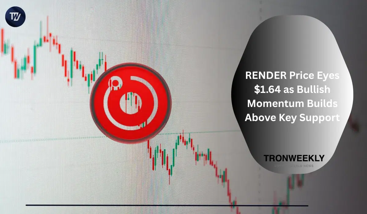 RENDER、好調なモメンタムが主要サポート上で構築され$1.64を視野に