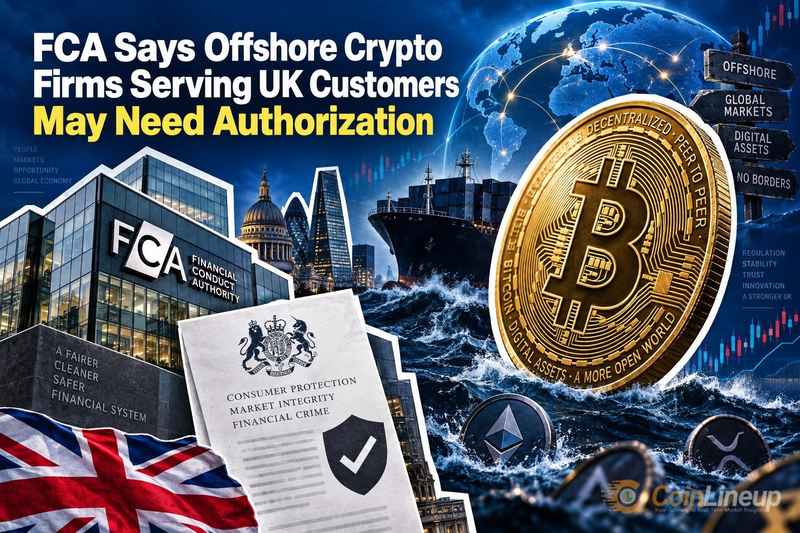 FCA: офшорные криптокомпании, обслуживающие клиентов из Великобритании, могут нуждаться в авторизации