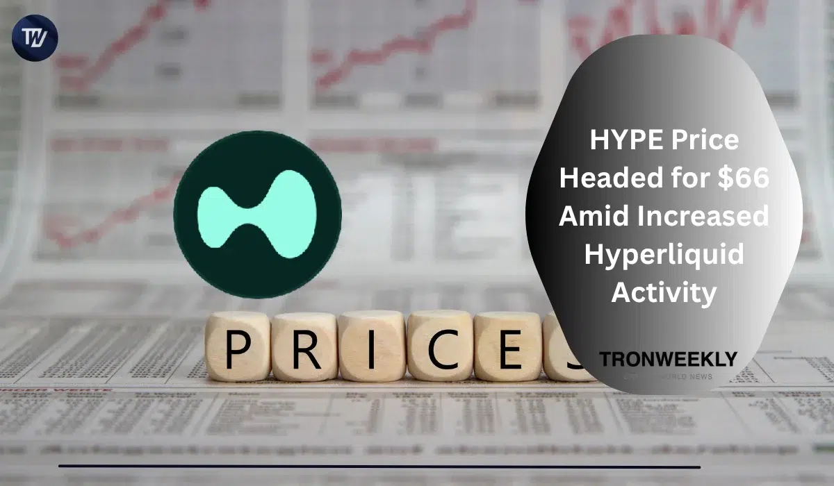 HYPE Price Eyes $66 as Hyperliquid Activity Rises