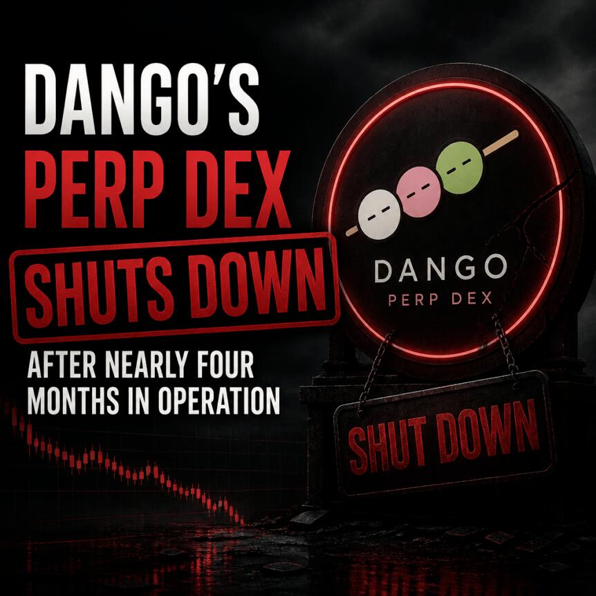 Dango cerrará su DEX de perpetuos y su red tras casi cuatro meses