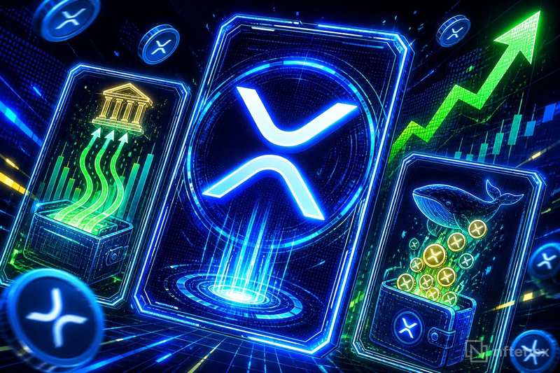 XRP вырос на 32% в августе на фоне продолжающегося притока в ETF и расхождения в потоках китов