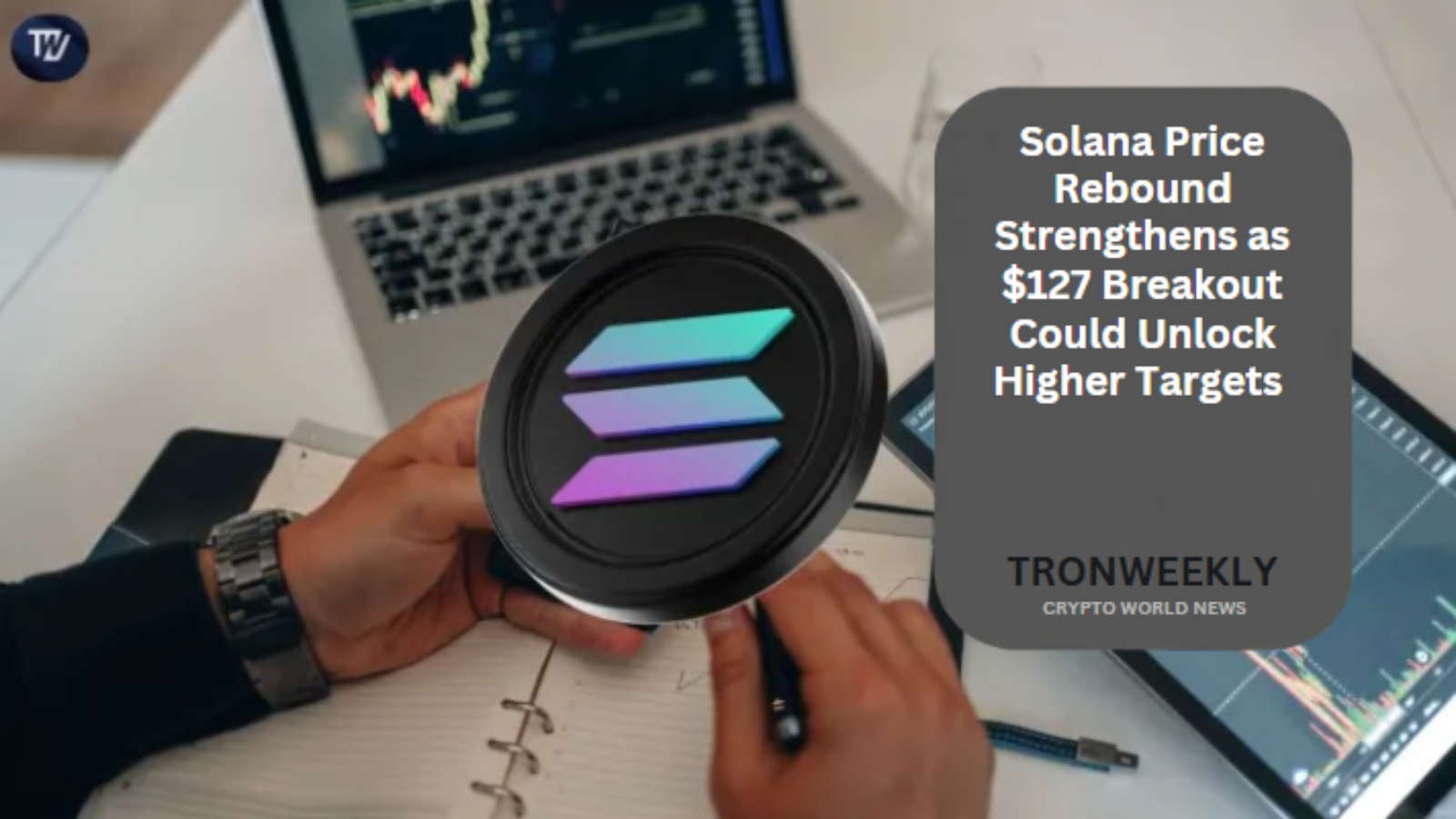 Solana 反彈走強,市場關注關鍵 $127 阻力位