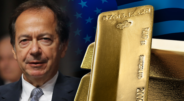 John Paulson dice que el oro está entrando en un mercado alcista a largo plazo mientras la demanda de los bancos centrales sigue aumentando
