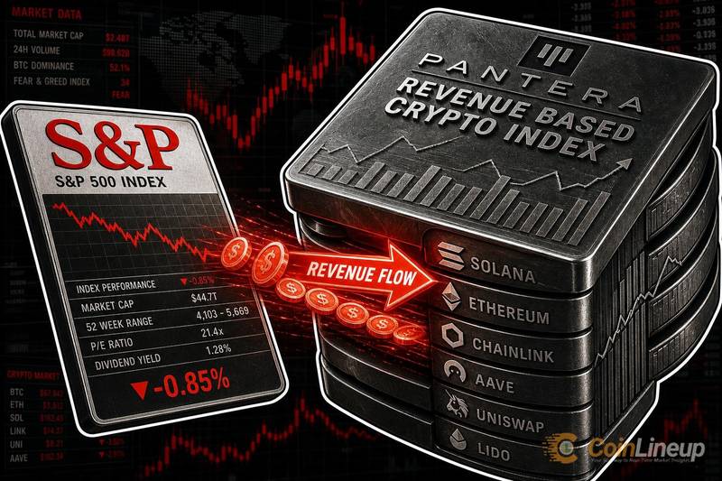 S&P Dow Jones Indices and Pantera Capital Launch Revenue-Based Crypto Index Excluding Bitcoin