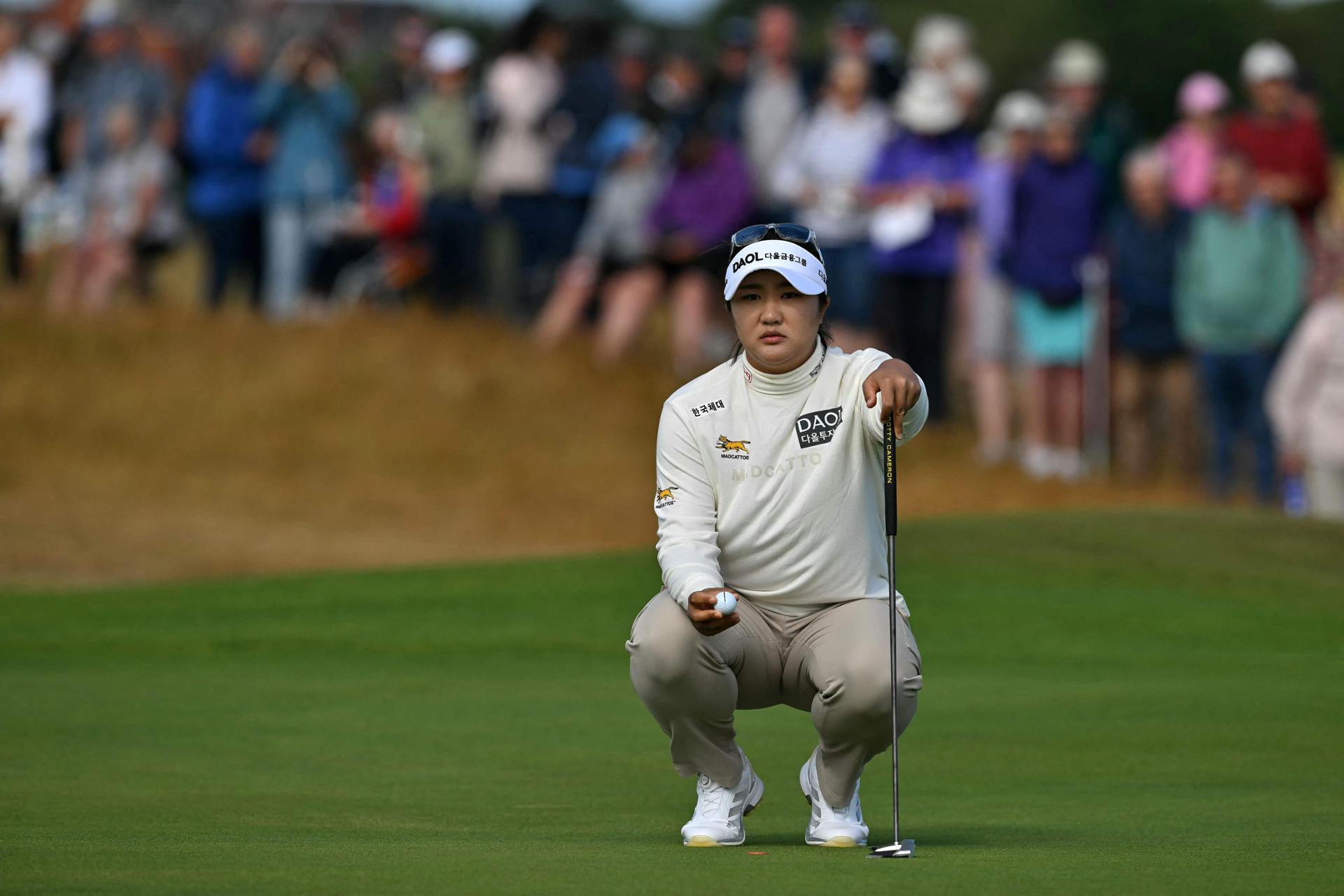 Ryu Hae-ran prend la tête après 36 trous à l'AIG Women's Open et vise un troisième titre majeur LPGA consécutif