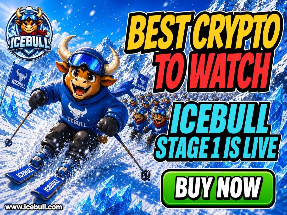 IceBull открывает покупку на Stage 1 в 16-этапном пресейле для мем-коина на базе Ethereum