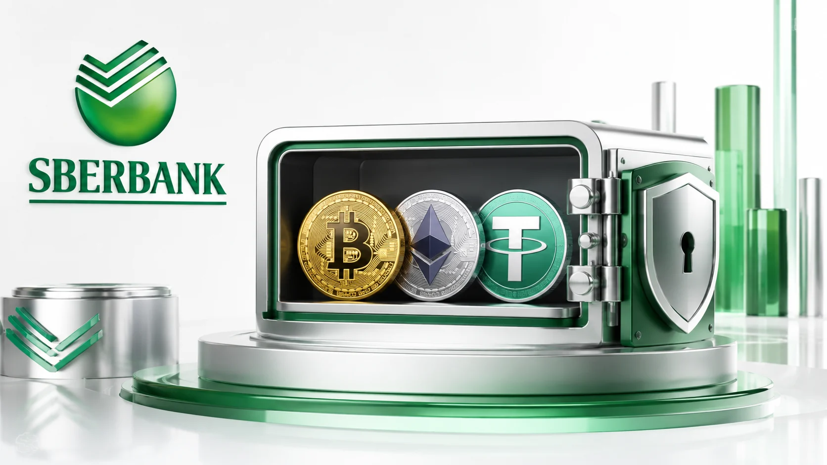 Sberbank to Offer Bitcoin, Ethereum and USDT-Backed Loans as Russia's Crypto Law Takes Effect