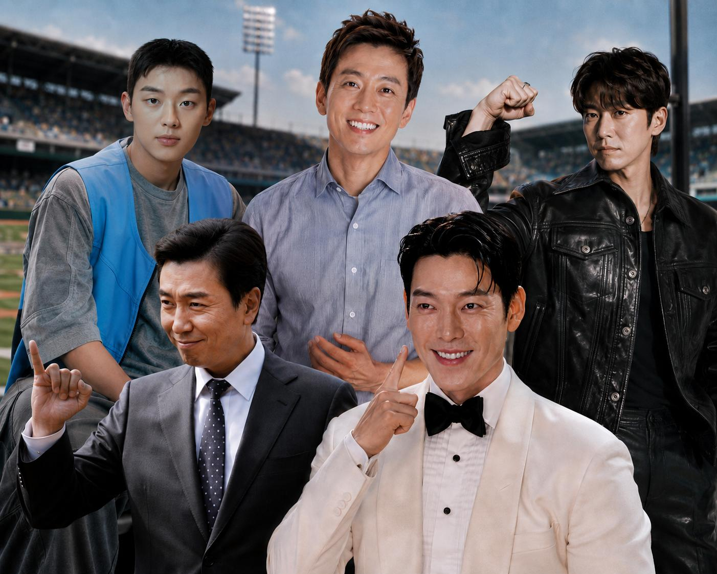Mientras las mujeres llenan los estadios de béisbol, actores de K-dramas asumen nuevas profesiones