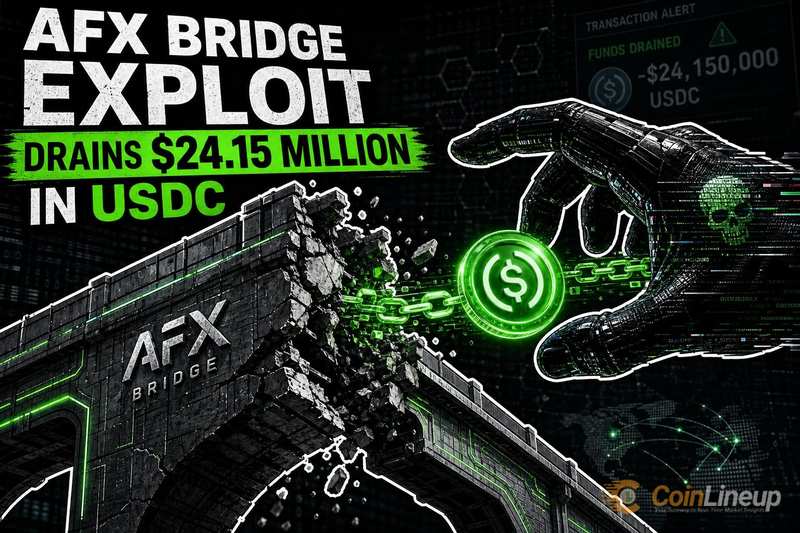 Atak na most AFX wyczerpuje 24,15 miliona dolarów w USDC – zgłasza Blockaid