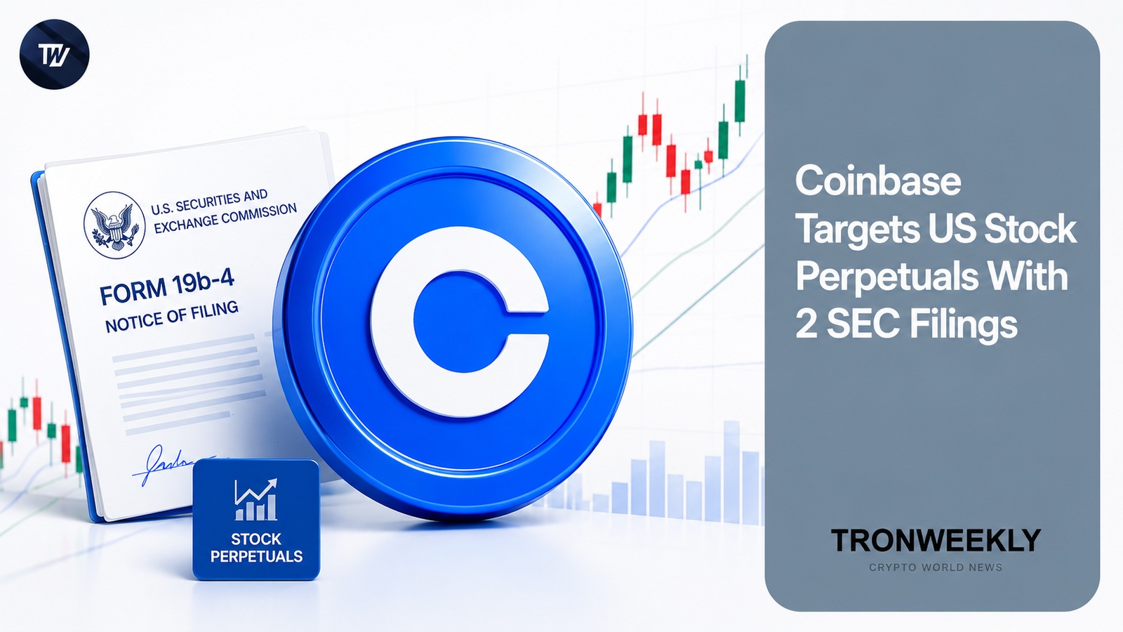 Coinbase Files Two SEC Notices to Bring Single-Stock Perpetual Contracts to the US