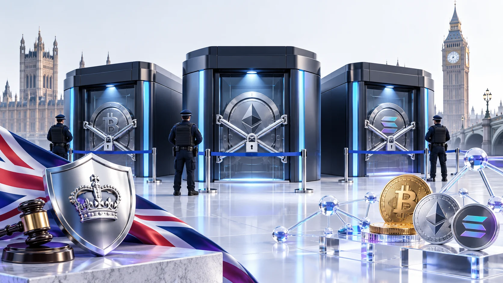 I regolatori britannici prendono di mira tre siti di Londra per trading P2P di criptovalute illegale