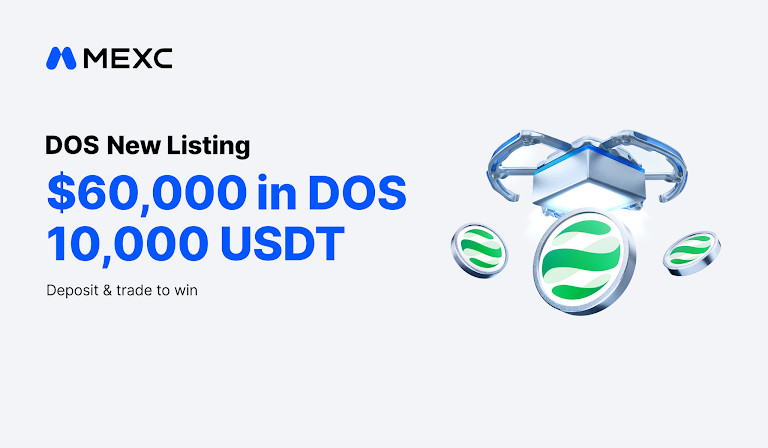 MEXC elenca DAPPOS (DOS) con $70.000 in ricompense Airdrop+