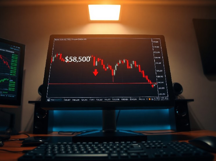Glassnode предупреждает, что при пробое поддержки $58,5K у Bitcoin возможны более глубокие потери