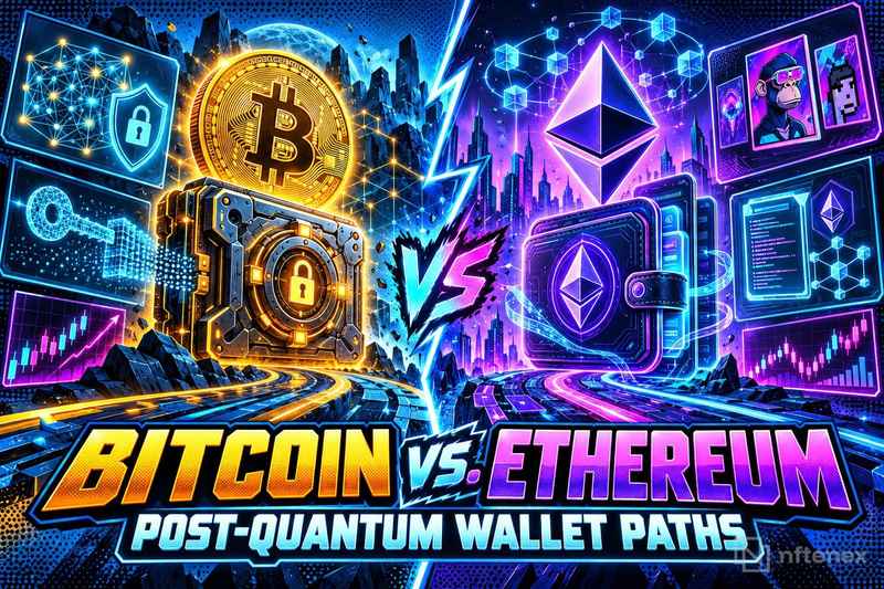 Bitcoin vs. Ethereum: Due Strade Versi i Wallet Post-Quantum