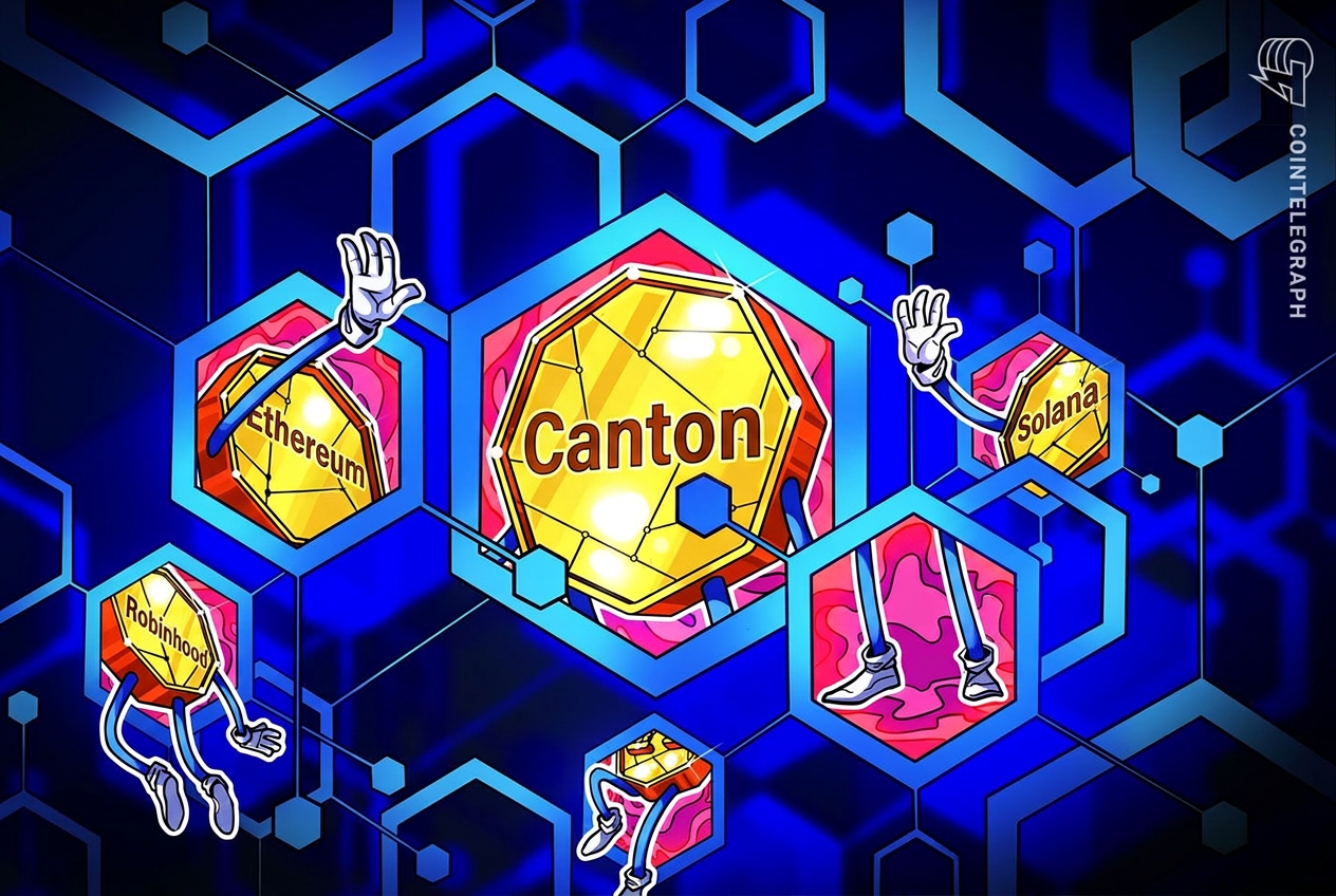 Interstice et FalconX lancent un moteur d'échange cross-chain reliant Canton à Ethereum, Solana et Robinhood Chain