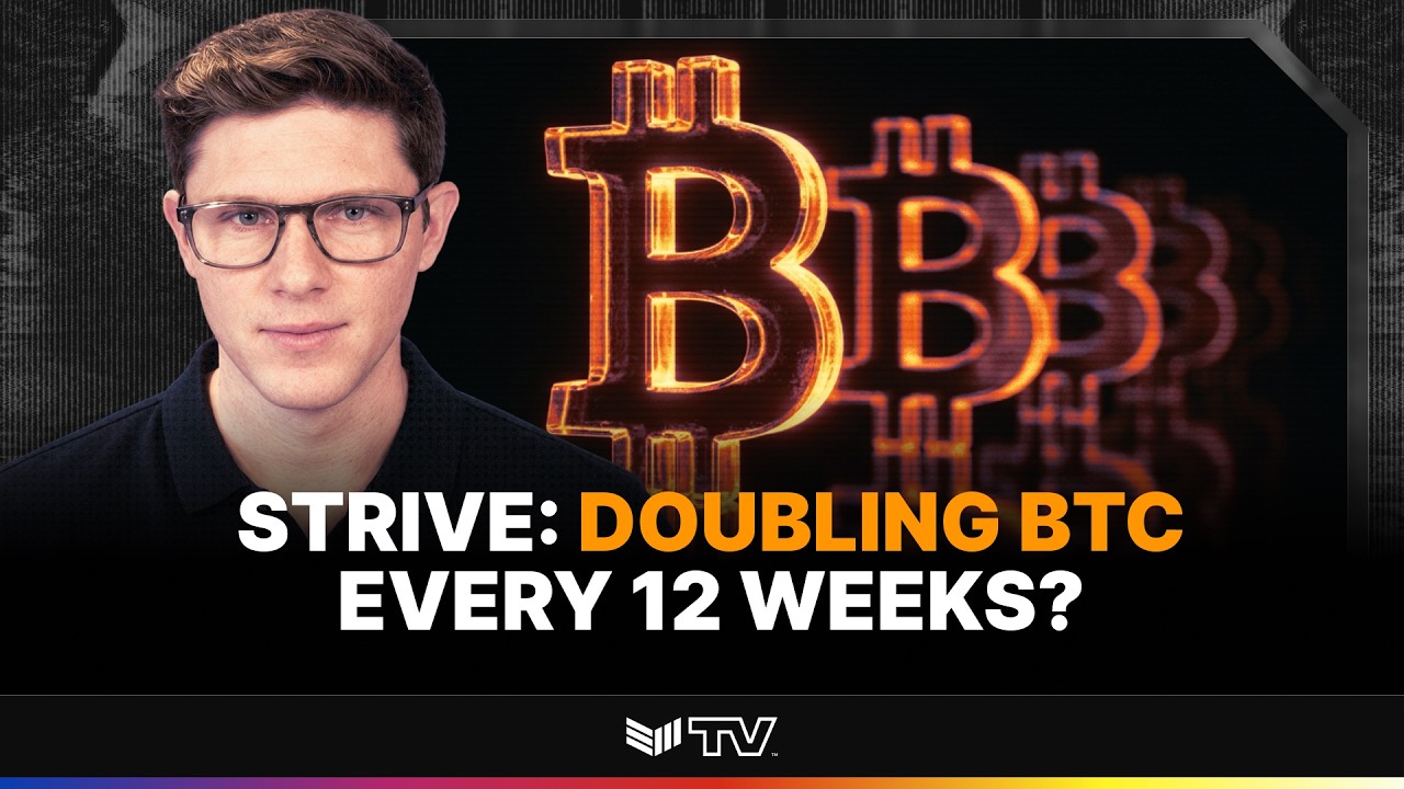 Strive in corsa per raddoppiare le proprie holdings Bitcoin ogni 12 settimane, secondo il Chief Risk Officer Jeff Walton