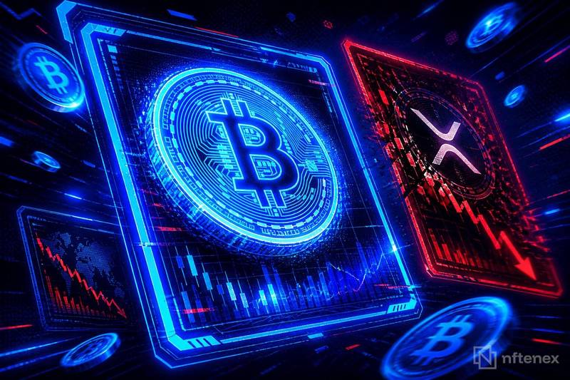 Bitcoin sotto i $79.000 mentre XRP guida le perdite sulle scommesse su un rialzo dei tassi Fed