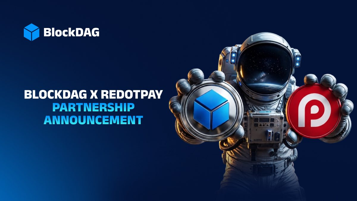BlockDAG se asocia con RedotPay para lanzar Super App mientras Ethereum y Worldcoin ponen a prueba niveles de precio críticos