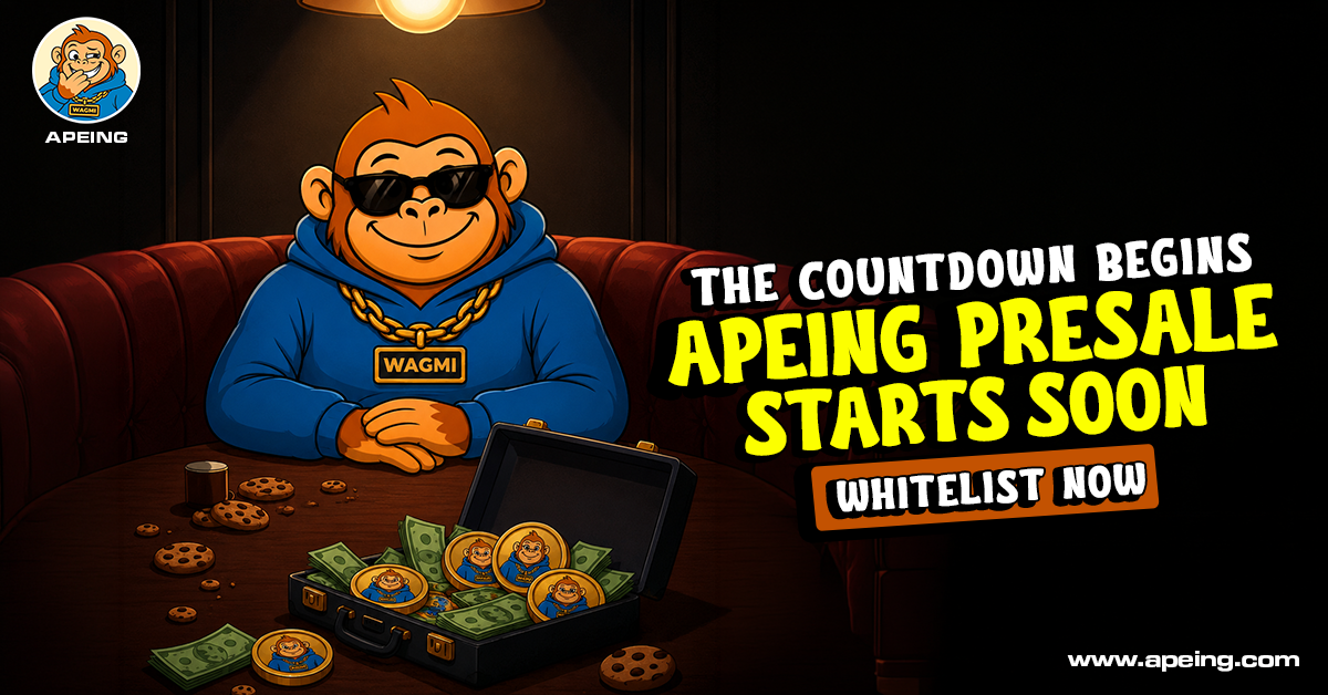 Apeing's $0.0001 Stage 1 Entry Draws Attention Ahead of September 8 Launch