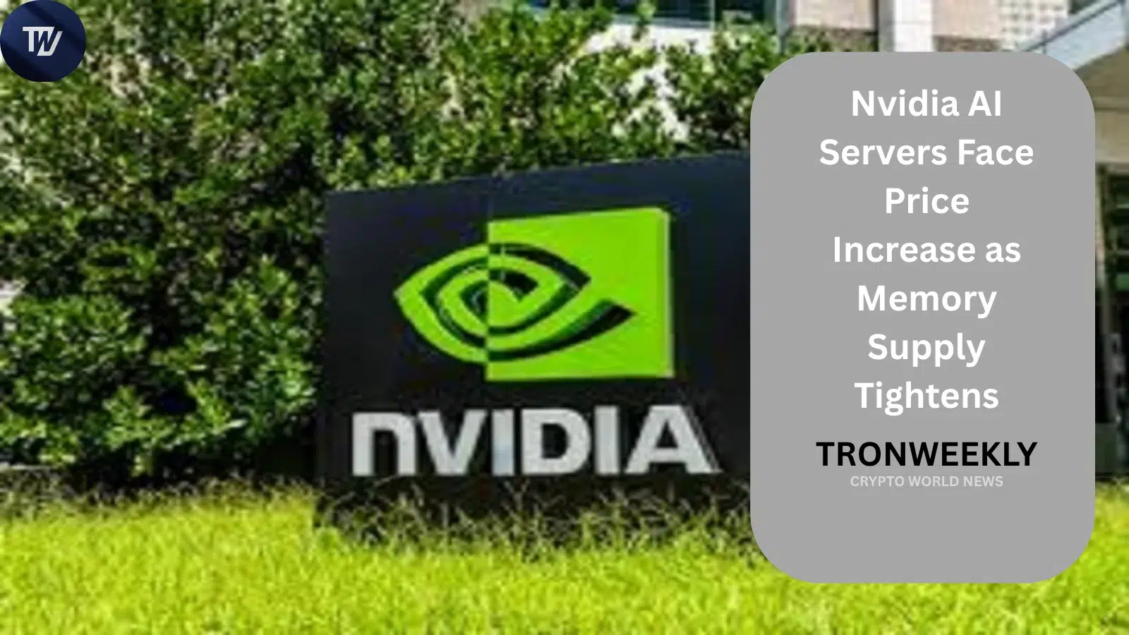 Цены на ИИ-серверы Nvidia вырастут более чем на 15% на фоне дефицита памяти, сообщает Bloomberg