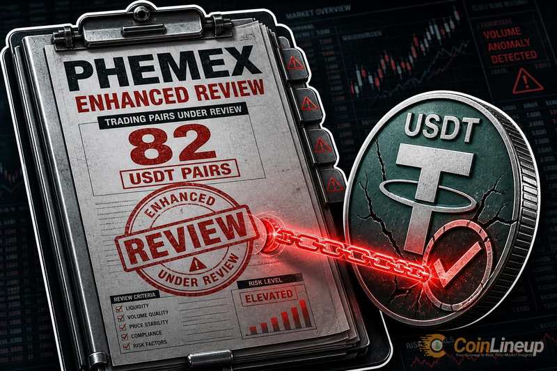 Phemex poddaje 82 pary handlowe USDT wzmocnionemu przeglądowi