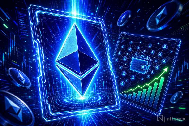 Ethereum впервые превысил 200 млн ненулевых кошельков