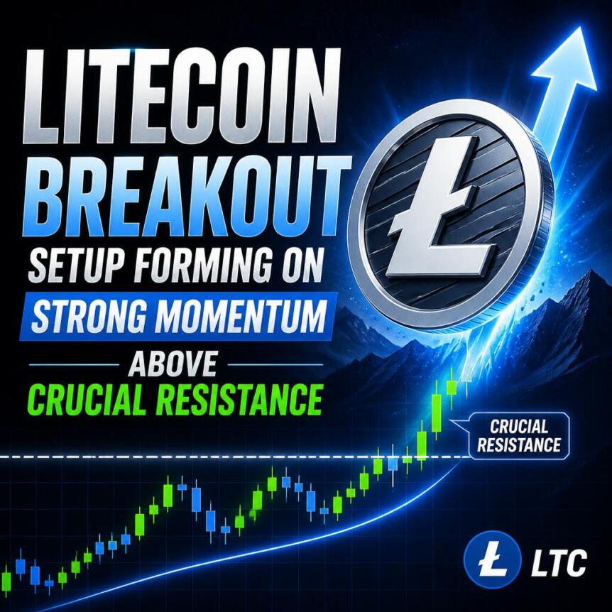 Litecoin приближается к ключевому сопротивлению нисходящего канала на фоне улучшения технической картины