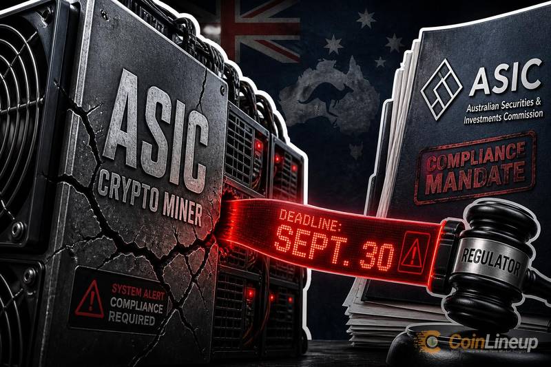 ASIC установила крайний срок 30 сентября 2026 года для лицензирования австралийских криптокомпаний