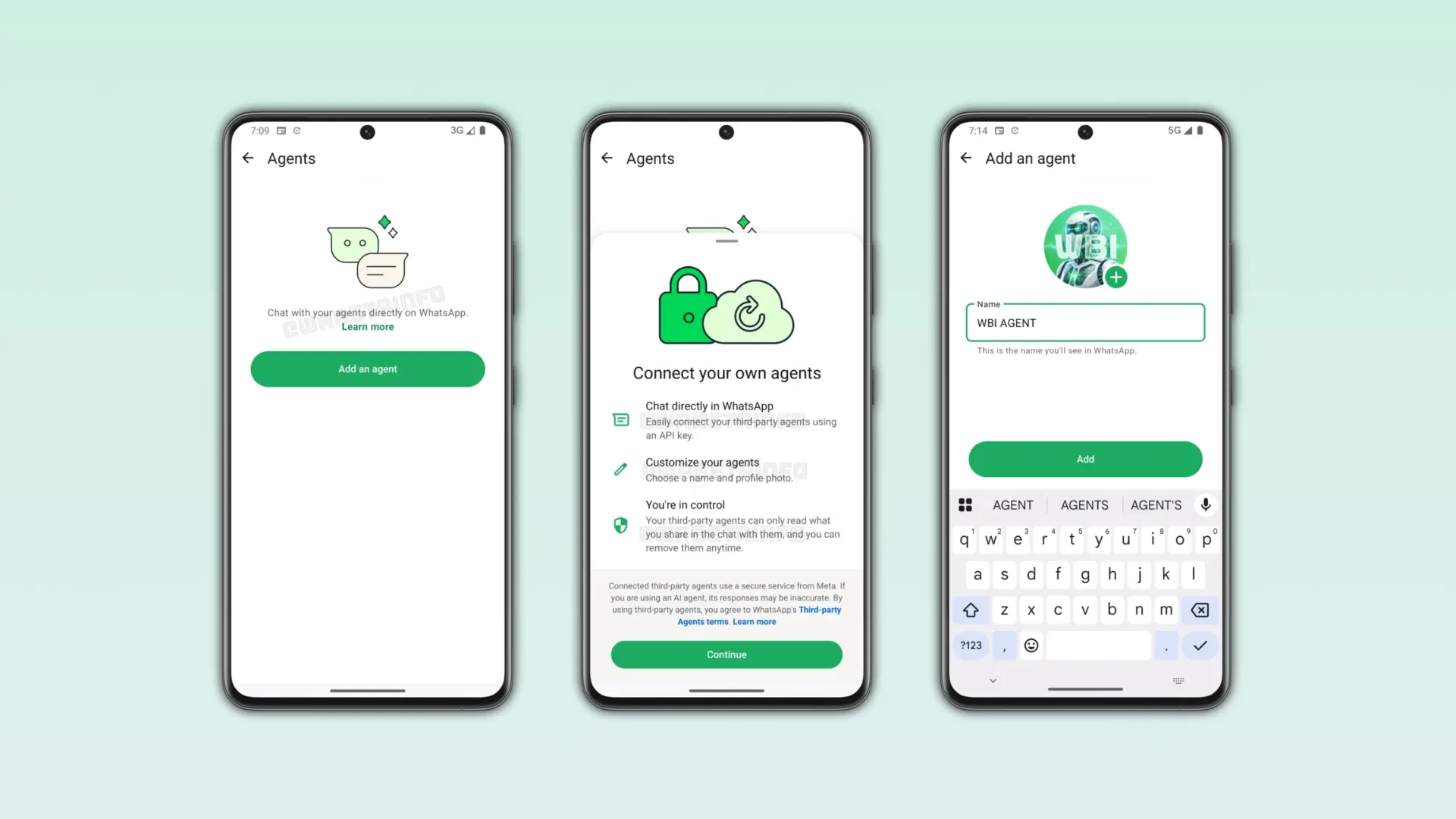 WhatsApp rozpoczyna testowanie czatów z zewnętrznymi agentami AI na Androidzie, bez szyfrowania end-to-end