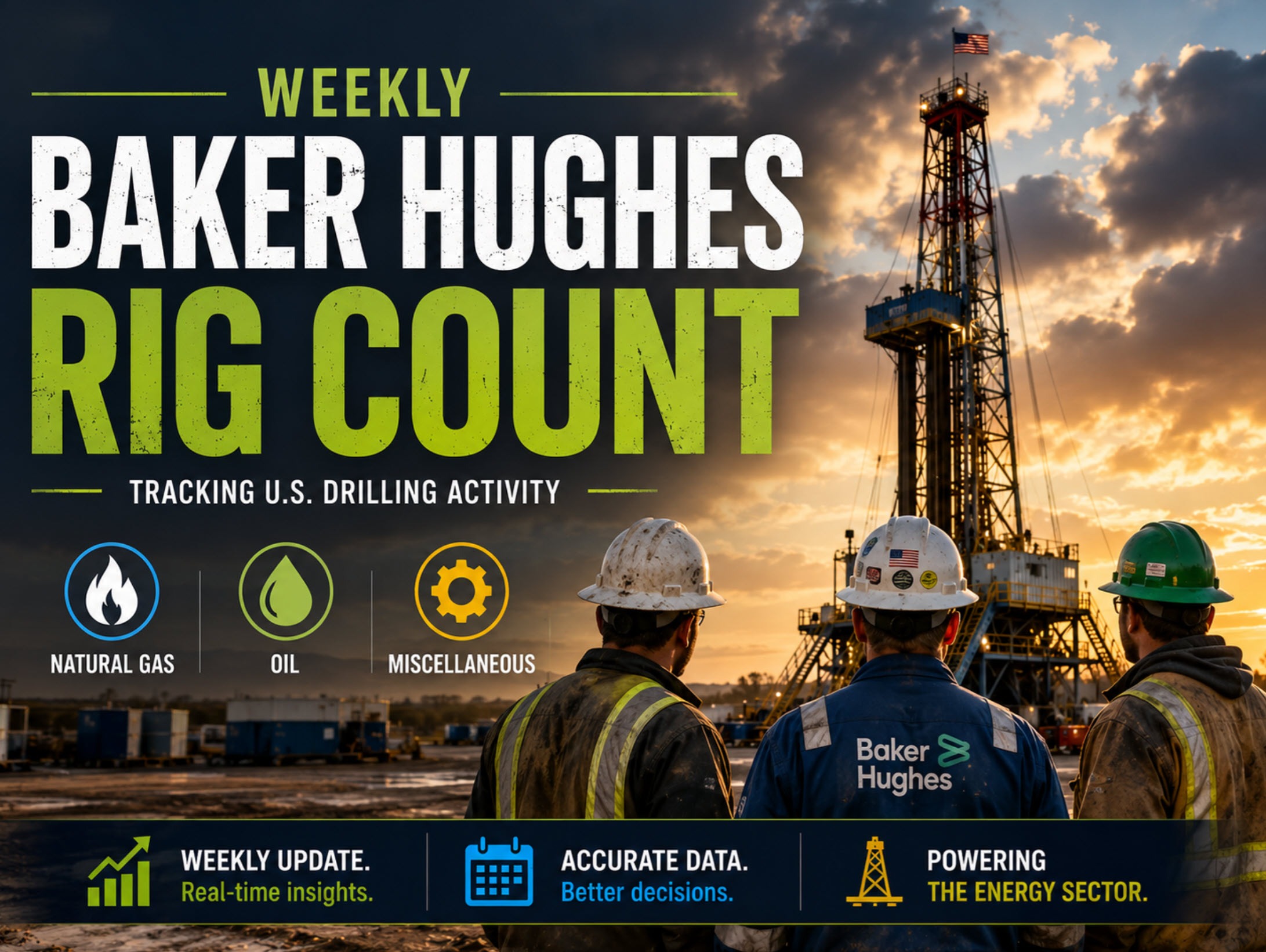 Количество буровых установок по данным Baker Hughes снизилось на 5 — до 588, число нефтяных установок опустилось до 452