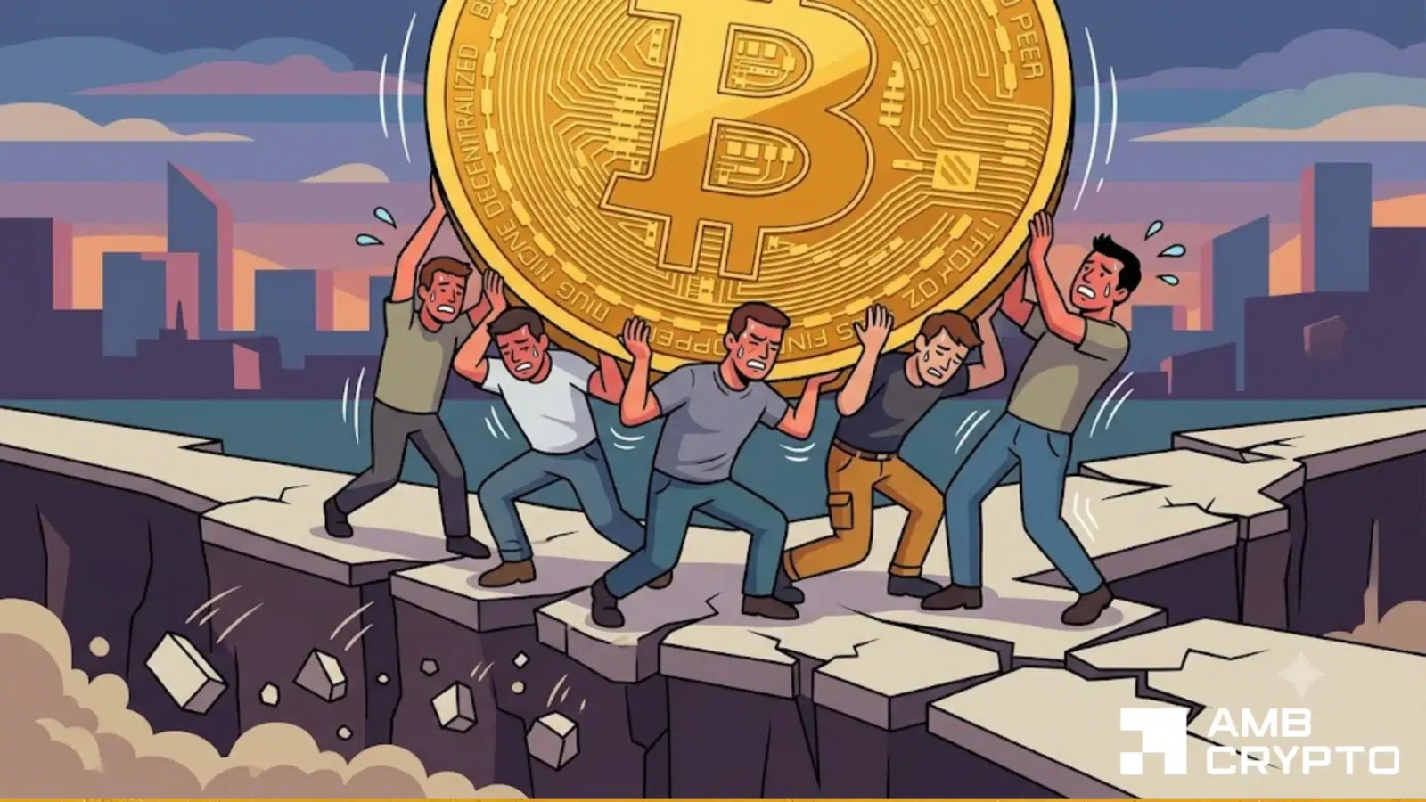 Убытки краткосрочных держателей Bitcoin сократились до 4% на фоне формирования структуры для отскока