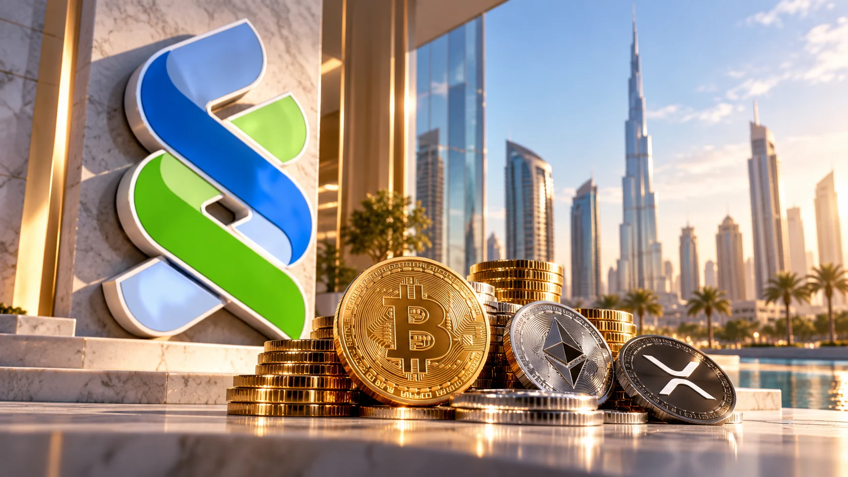 Standard Chartered запускает торговлю биткоином и эфиром для состоятельных клиентов в ОАЭ