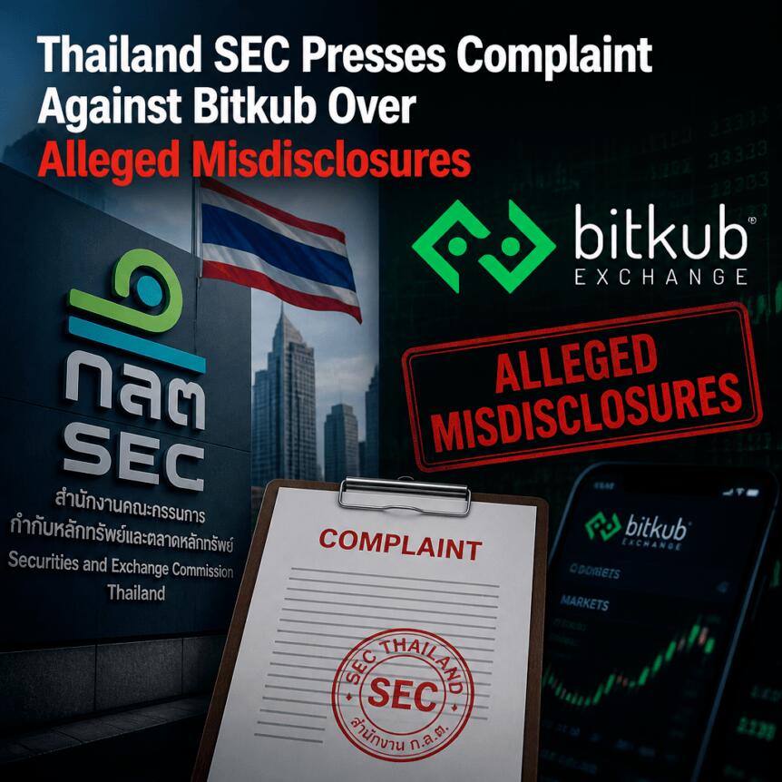 SEC Таиланда подала уголовную жалобу на Bitkub из-за предполагаемого недостоверного раскрытия информации после кибератаки 2021 года