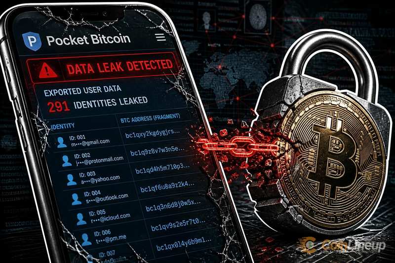 La fuga di Pocket Bitcoin ha collegato 291 identità a indirizzi BTC