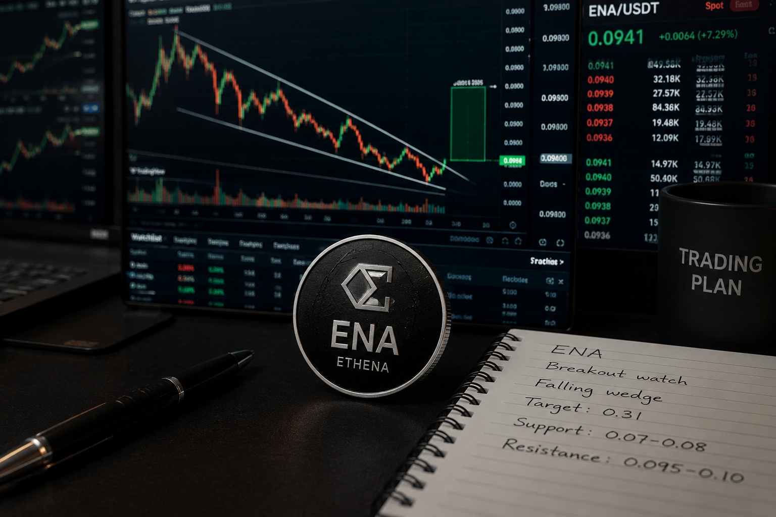 Ethena (ENA) превысила $0.12 на высоких объемах после кредитной линии FalconX на $1 млрд